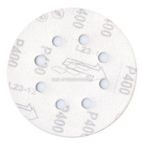 원형사포 125mm 8홀 1개 샌딩기 그라인더 사포 2000 1500방