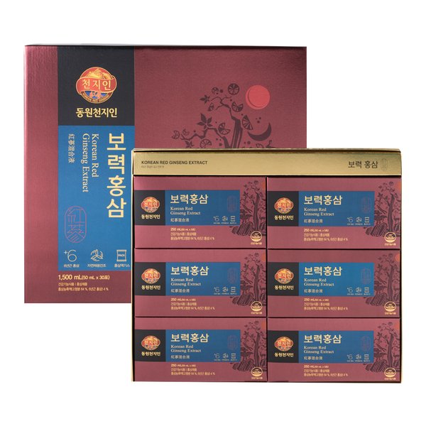 [동원천지인] 보력 홍삼 (50ml x 30포) 30일분