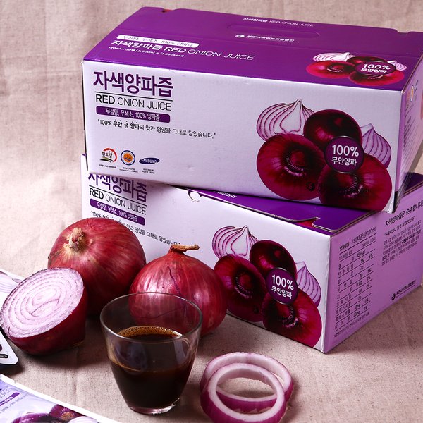 무안 자색양파즙 100ml 60포(상자포장)