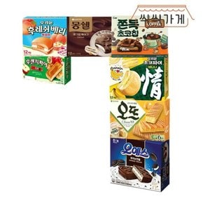 [씩씩가게] 더 맛있는 후속작 파이 7종 (몽쉘 후레쉬베리 오예스 쫀득 오뜨 후렌치 초코파이)