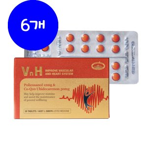  네이쳐스탑 폴리코스놀 20mg 타블릿30 6개