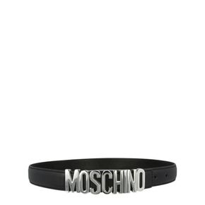 4679761 Moschino Logo Lettering Leather Belt 78722628