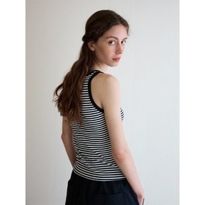 Basic Sleeveless-Stripe