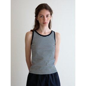 Basic Sleeveless-Stripe