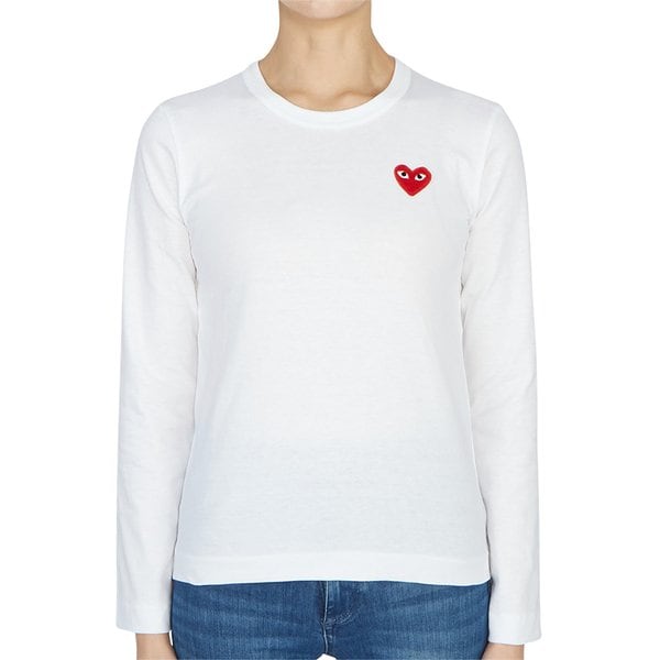 [부산점] 스크래치 레드와펜 여성 긴팔티셔츠 AZ T117 051 2