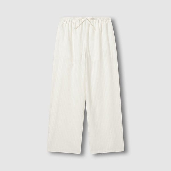 여 도비 10부 파자마 팬츠 J206102030006