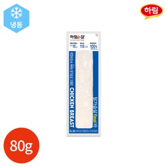  하림 닭가슴살 리얼바 80g x 6개