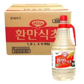 롯데 DELGA 델가 환만 식초 1.8L X 9입