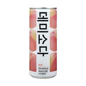 동아오츠카 데미소다 복숭아 250ml x 30캔