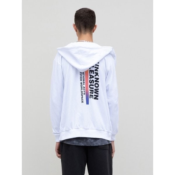 언노운플레져 집업 후드