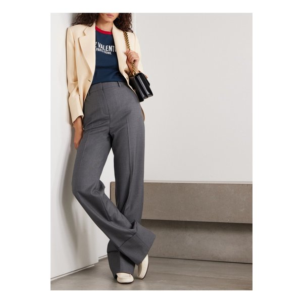 쉐 발렌티노 프린트 코튼 저지 티셔츠 네이비 46376663162855319