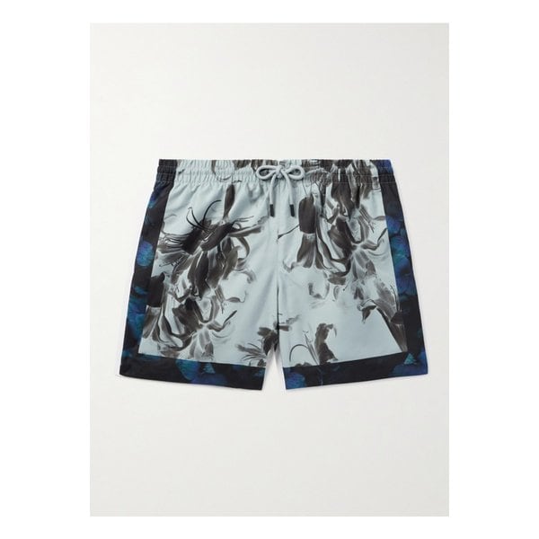 스트레이트 레그 미드 렝스 프린트 스윔 쇼츠 46376663162930490