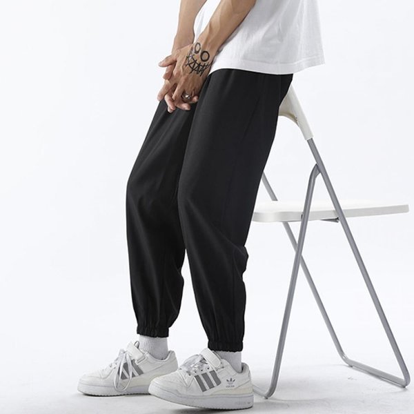 남자 캐주얼 허리밴딩 데일리 조거 바지 DMES-PTA-STS14334435