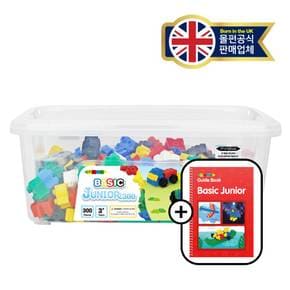 주니어 베이직 300 (3세+) 가이드북 세트 STEM 과학교구 블록 블럭
