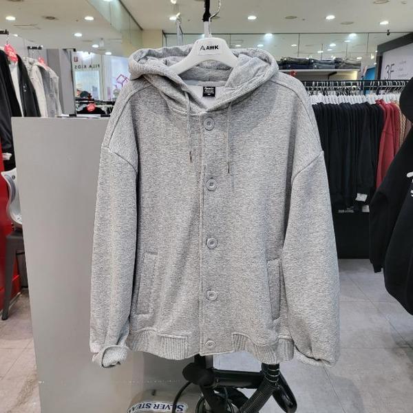 확대된 대표 AWK주니어 sh06 융기모 면가디건 후드집업 R268B0522A(1)