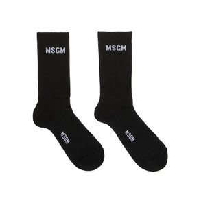 25FW 엠에스지엠 양말 3940MS0325776699 BLACK DOM