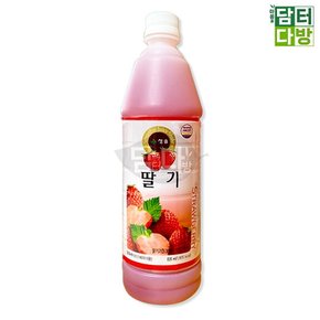 딸기원액 딸기에이드 청솔 딸기 원액 835ml 딸기베이스 딸기원액835ml