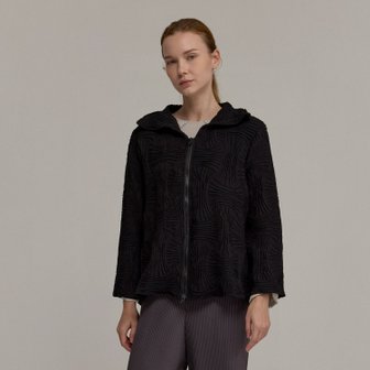 신세계라이브쇼핑 [플리츠미] 카라 플리츠 패턴 자켓_PPJKW225020