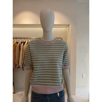 CC콜렉트 [여주점] 씨씨콜렉트 스트라이프라운드넥니트 E262ksk132