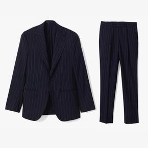 카루소 수트 AIDA SUIT (CHALK STRIPE) PRUSSIAN BLUE CSD1M10001A79