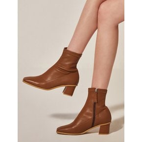 BB Span Ankle Boots_Walnut Brown