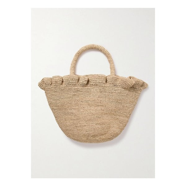 로플러 랜달 시리스 러플 크로셰 라피아 토트 샌들 1647597333057947