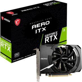 일본 MSI 그래픽카드 GeForce RTX 3060 AERO ITX 12G OC Graphics Board VD7870 1723101