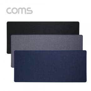 [SM540] Coms 패브릭 키보드패드/Black/300 x 700 x 3