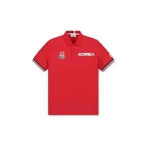 WAAC(왁골프)PARIS GOLF TEAM KOREA SHORT SLEEVES POLO(WMTCM24550REX)