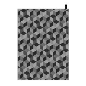 Polygon tea towel (폴리곤 티타월) - Graphite