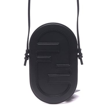 펜디 22SS 여성 O LOCK 패턴 로고 엠보싱 폰홀더