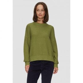 5215196 S.Oliver MET OTTOMAN-STRUCTUUR - Jumper guacamole