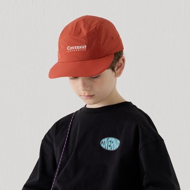 커버낫 키즈 어센틱 로고 화섬 캠퍼캡 오렌지 CK2502CA11OR