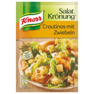  Knorr 크노르 샐러드용 크라우닝 양파 크루통 25g