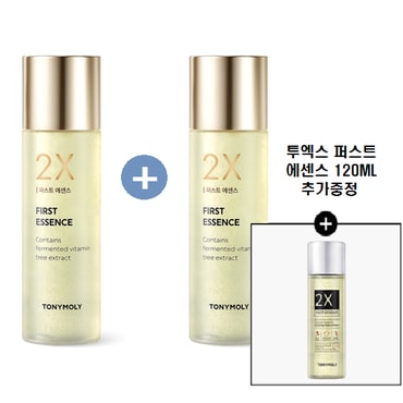 토니모리 (정품200ml*2개)투엑스 퍼스트 에센스+사은품/투엑스 퍼스트 에센스 120ml 추가증정