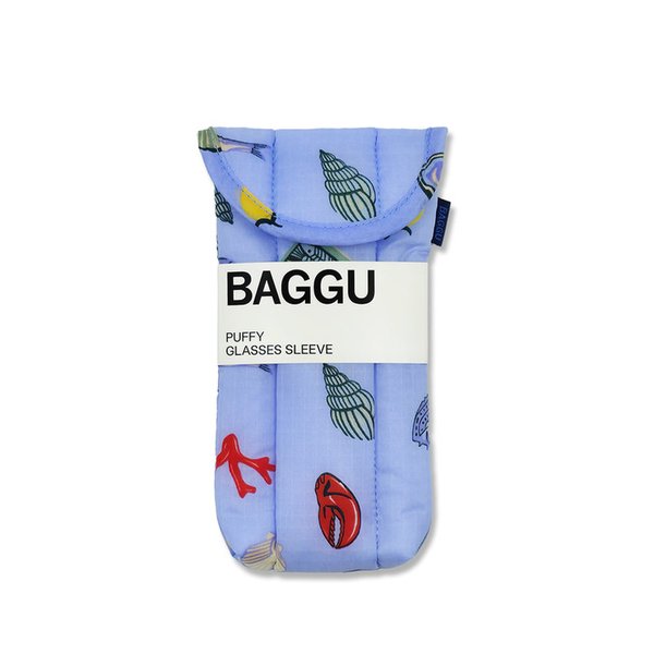 [바쿠백] BAGGU 패딩 안경 케이스 파우치 Sea Charms