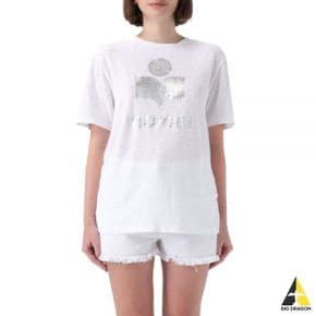 이자벨마랑 24SS ZEWEL (TS0001FB A1N10E 20WH) (즈웰 리넨 반팔 티셔츠)