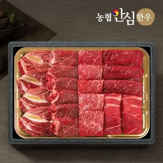 농협안심한우 [냉장][농협안심한우] 1등급 한우 품격채반 1.4kg(등심+특수부위+안심+불고기+국거리)