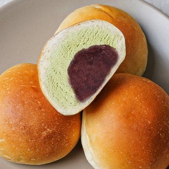 미미의밥상 [푸디벨] 아이스 생크림 왕단팥빵 크앙빵 그린티맛 4봉