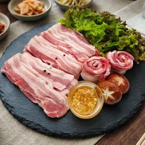 지방과 살코기의 밸런스가좋은 듀록 찰겹살 1kg  500g 2팩