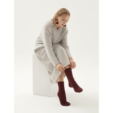 cashmere ribbed socks ( 5 colors )