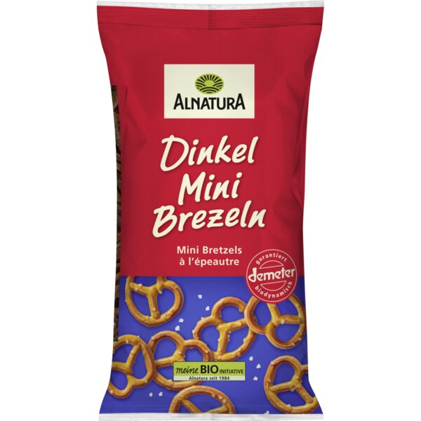 알나투라 Alnatura 스낵 프레첼 미니 딩켈 친자연 75g