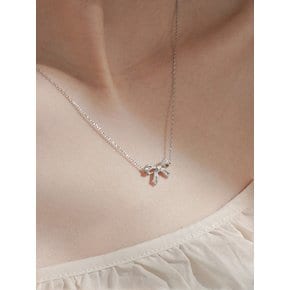 [Silver925] Mysore Bow Necklace (silvergold)