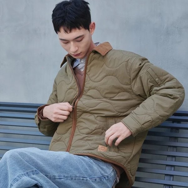 [부산점] 남성 써모퍼프 패딩 셔켓 7L50960