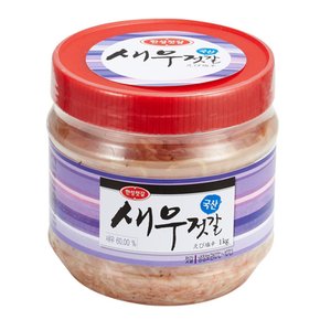 한성 국산 새우젓갈 1kg 1통