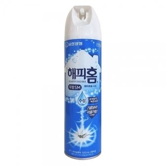  해피홈 무향SM 수성 에어로졸 모기약 500ml