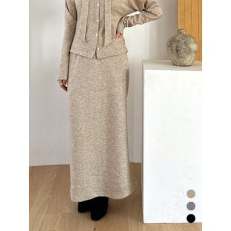 리수스 Minky Banding Long Skirts (3colors)