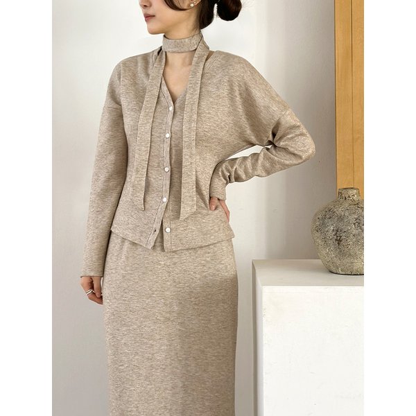 Minky Banding Long Skirts (3colors)