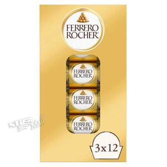 고디바 페레로로쉐 헤이즐넛 밀크 초콜릿 36개 FERRERO ROCHER MILK CHOCOLATE HAZELNUT CANDY