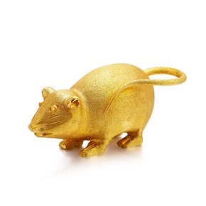 순금 선물 기념품 황금 쥐 24K 37.5g 동물 디자인